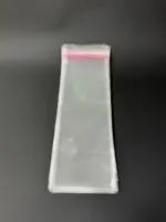 Бопп пакет 7х35 см прозрачный с клеевым клапаном (упаковочный)