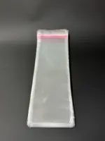 Бопп пакет 7х35 см прозрачный с клеевым клапаном (упаковочный)