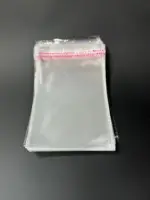 Бопп пакет 8х15 см прозрачный с клеевым клапаном (упаковочный)