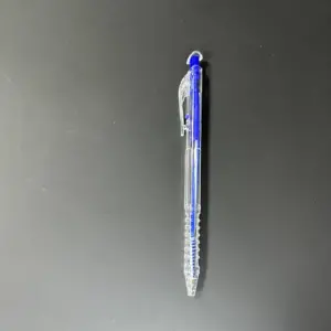 Ручка шариковая цвет синий с кнопкой