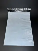 Курьерский пакет 100х95 см бело-серый без печати, без кармана