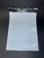 Курьерский пакет 100х95 см бело-серый без печати, без кармана