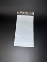 Курьерский пакет 20х60 см бело-серый без печати, без кармана