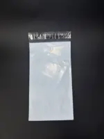 Курьерский пакет 20х60 см бело-серый без печати, без кармана