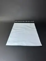 Курьерский пакет 36х50 см бело-серый без печати, без кармана