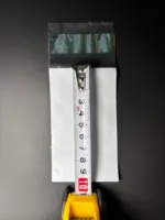 Курьерский пакет 6×10 см бело-серый без печати, без кармана