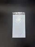 Курьерский пакет 6×30 см бело-серый без печати, без кармана