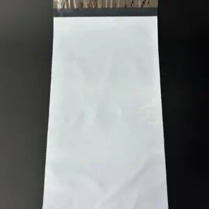 Курьерский пакет 6×35 см бело-серый без печати, без кармана