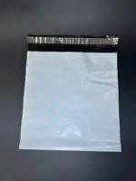 Курьерский пакет 60х60 см бело-серый без печати, без кармана