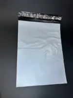 Курьерский пакет 60х70 см бело-серый без печати, без кармана