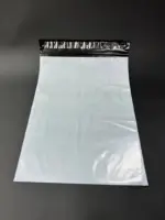 Курьерский пакет 60х80 см бело-серый без печати, без кармана