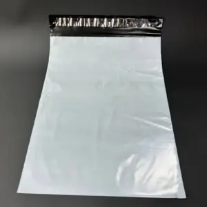 Курьерский пакет 60х80 см бело-серый без печати, без кармана