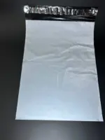 Курьерский пакет 60х80 см бело-серый без печати, без кармана