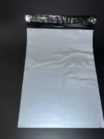 Курьерский пакет 60х80 см бело-серый без печати, без кармана