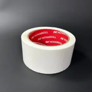 Скотч белый 66м намотка * 48мм ширина — Клейкая лента упаковочная белая 66 метров