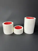 Скотч белый 66м намотка * 48мм ширина — Клейкая лента упаковочная белая 66 метров