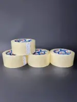 Скотч прозрачный 66м намотка * 48мм ширина — Клейкая лента упаковочная 66 метров