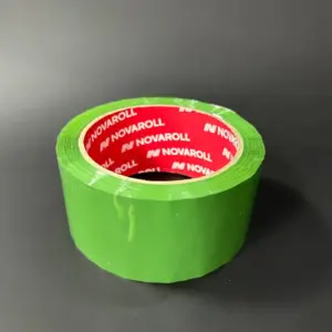 Скотч зеленый 66м намотка * 48мм ширина — Клейкая лента упаковочная зеленая 66 метров