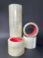 Скотч прозрачный 66м намотка * 72мм ширина — Клейкая лента упаковочная 72 мм