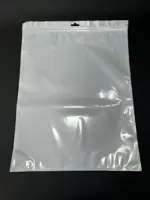Зип-лок без бегунка матовый-прозрачный 30×40