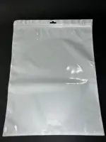 Зип-лок без бегунка матовый-прозрачный 30×40