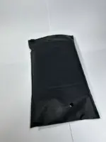 Пакеты zip-lock (зип-лок) 10х15 см черный матовый с бегунком (замком) 140 мкр