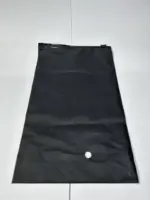 Пакеты zip-lock (зип-лок) 20х25 см черный с бегунком (замком) 140 мкр