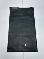 Пакеты zip-lock (зип-лок) 25х30 см черный с бегунком (замком) 140 мкр