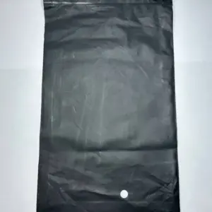 Пакеты zip-lock (зип-лок) 25х35 см черный с бегунком (замком) 140 мкр