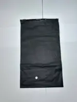 Пакеты zip-lock (зип-лок) 35х40 см черный с бегунком (замком) 140 мкр