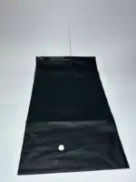 Пакеты zip-lock (зип-лок) 35х45 см черный с бегунком (замком) 140 мкр