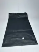 Пакеты zip-lock (зип-лок) 40х50 см черный с бегунком (замком) 140 мкр