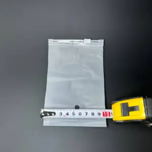 Пакеты zip-lock (зип-лок) 10х15 см белый матовый с бегунком (замком) 140 мкр