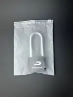 Пакеты zip-lock (зип-лок) 12х17 см белый матовый с бегунком (замком) 140 мкр