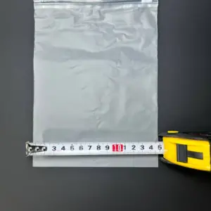 Пакеты zip-lock (зип-лок) 15х20 см белый матовый с бегунком (замком) 140 мкр