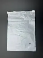 Пакеты zip-lock (зип-лок) 17х25 см белый матовый с бегунком (замком) 140 мкр