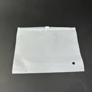 Пакеты zip-lock (зип-лок) 20×15 см белый матовый с бегунком (замком) 140 мкр