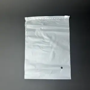 Пакеты zip-lock (зип-лок) 20х25 см белый матовый с бегунком (замком) 140 мкр