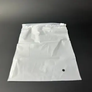 Пакеты zip-lock (зип-лок) 20х30 см белый матовый с бегунком (замком) 140 мкр