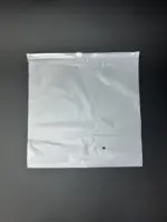 Пакеты zip-lock (зип-лок) 25х25 см белый матовый с бегунком (замком) 140 мкр