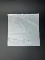 Пакеты zip-lock (зип-лок) 25х25 см белый матовый с бегунком (замком) 140 мкр