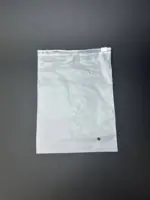 Пакеты zip-lock (зип-лок) 25х30 см белый матовый с бегунком (замком) 140 мкр