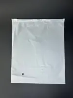 Пакеты zip-lock (зип-лок) 25х35 см белый матовый с бегунком (замком) 140 мкр