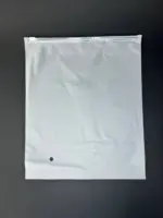 Пакеты zip-lock (зип-лок) 25х35 см белый матовый с бегунком (замком) 140 мкр
