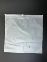 Пакеты zip-lock (зип-лок) 30х30 см белый матовый с бегунком (замком) 140 мкр