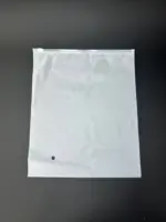 Пакеты zip-lock (зип-лок) 30×35 см белый матовый с бегунком (замком) 140 мкр
