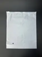 Пакеты zip-lock (зип-лок) 30×35 см белый матовый с бегунком (замком) 140 мкр