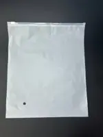 Пакеты zip-lock (зип-лок) 30×40 см белый матовый с бегунком (замком) 140 мкр