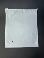 Пакеты zip-lock (зип-лок) 30×40 см белый матовый с бегунком (замком) 140 мкр