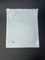 Пакеты zip-lock (зип-лок) 30×40 см белый матовый с бегунком (замком) 140 мкр